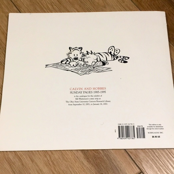 Calvin and Hobbes Sunday Pages book 1985-1995 - Picture 7 of 8